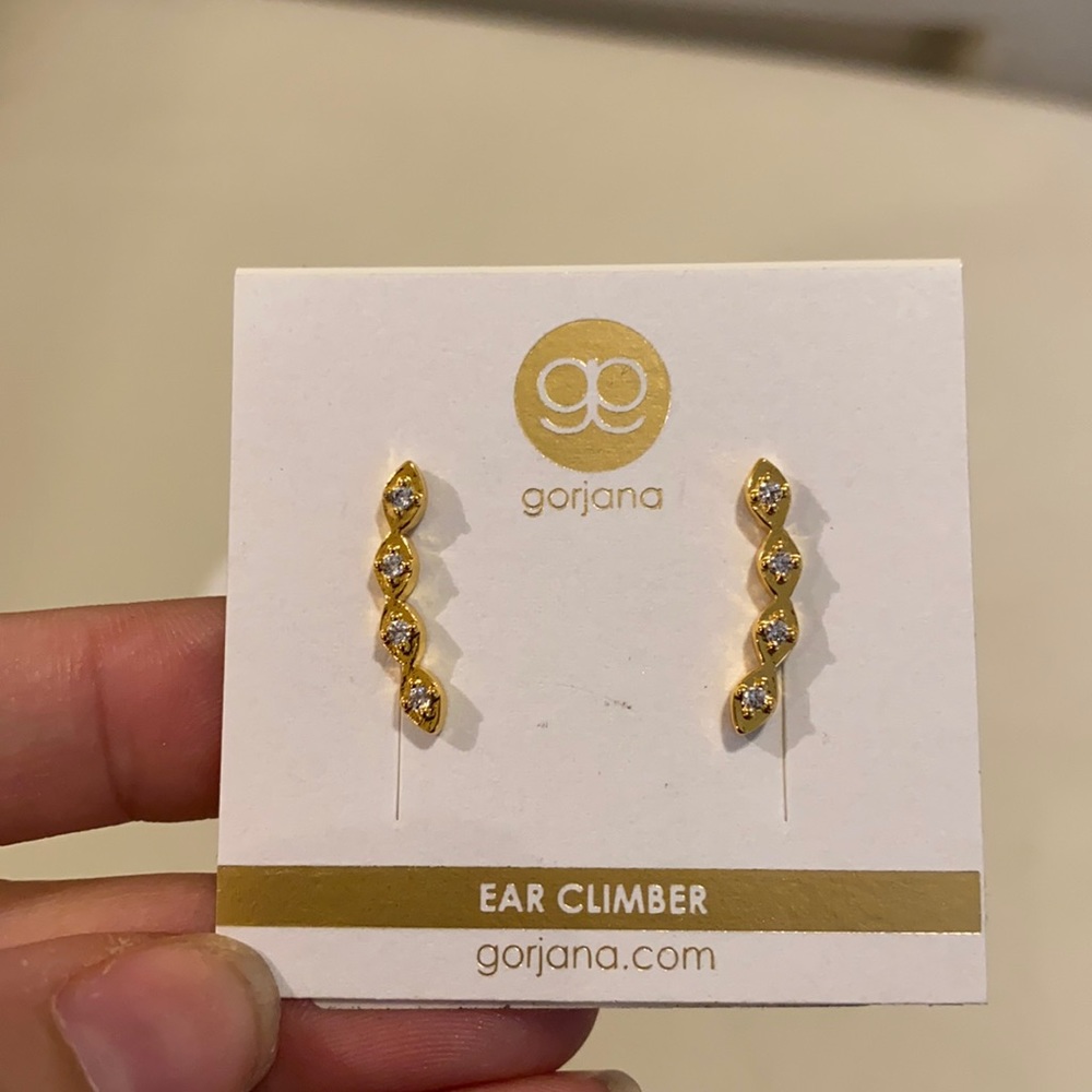 New Gorjana Ear Climber Earrings